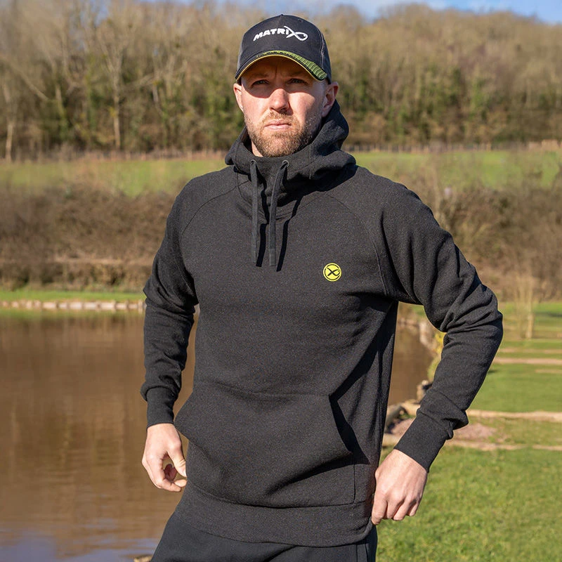 Matrix Black Marl Hoodies